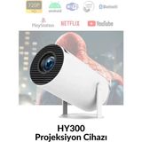 Normadia Taşınabilir Hd Ev Sineması, Bluetooth, Android 11, Wi-Fi, Projektör, Hoparlör - 1BW-Beyaz