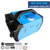 Normadia Taşınabilir Webasto Dizel Isıtıcı Çanta 12V-24V-220V Uyumlu - Seçenek 1 - Altın