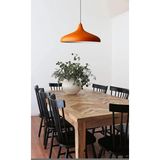 Normadia Turuncu Rustik Metal Sarkıt Avize, 35 cm Çap, Şık ve Modern Tasarım - Seçenek 1 - Altın