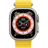 Normadia Ultra Akıllı Saat 49MM Nfc Gps Kablosuz Şarj En Üst Versiyon - Seçenek 1 - Altın