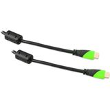 Normadia Ultra Hd 4K 50M HDMI V2.0 Kablo, 3D Destekli, Yüksek Performansli Bağlantı - Ahşap - Ceviz