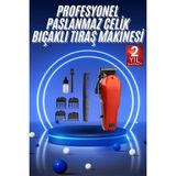 Normadia Unisex Tıraş Makinesi Paslanmaz Çelik, Lazer Öncesi Güçlü ve Şık - Seçenek 1