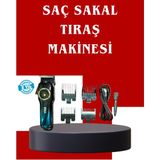 Normadia Uzun Süreli Çalışan LCD Göstergeli Profesyonel Saç Kesme Makinesi - Seçenek 1