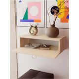 Normadia Vizon Rengi Mdf Duvara Monte Dresuar, Modern ve Şık Konsol (60CM)