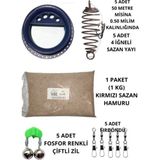 Normadia Yaylı Kasnak ve Fırdöndü Seti, Sazan Takımı, Hamur ve Zil Dahil - Seçenek 1
