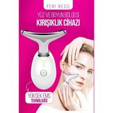 Normadia Yüz ve Boyun Kırışıklık Giderici Güzellik Cihazı - 1BW-Beyaz