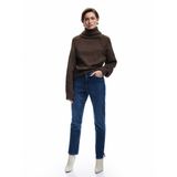 Normal Bel Kısa Düz Paça Dar Kalıp Jean Pantolon - Slim Straight Jeans