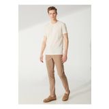 Normal Bel Normal Paca Slim Fit Bej Erkek Pantolon Pn2020500527