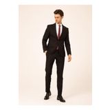 Normal Bel Slim Fit Siyah Erkek Takım Elbise Tk1000600242