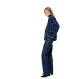 Normal Bel Zincir Detaylı Düz Paça Jean Pantolon - Straight Fit Jean