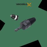 Noromax Nr-Btk 20MM Bits Matkap Uyumlu Ters Kılavuz Kırık Parça Çıkartıcı