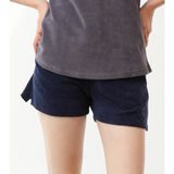 Nors Havlu Kumaş Kadın Şort - Lacivert - XL