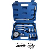 North 102 / Kompresyon Test Cihazı Benzinli Hortumlu Set M10+M18