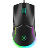 North Air Rgb Kablolu 7.200 DPI, Optik Sensör, 7 Programlanabilir Makro Tuşu, AURA RGB Aydınlatma, Gaming PTFE Patenleri, Profesyonel Gaming Oyuncu Mouse, Siyah