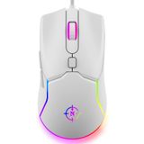 North Air White Rgb Kablolu 7.200 DPI, Optik Sensör, 7 Programlanabilir Makro Tuşu, AURA RGB Aydınlatma, Gaming PTFE Patenleri, Profesyonel Gaming Oyuncu Mouse, Beyaz