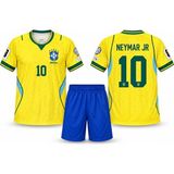 North Babıl Brezilya Milli Takım Neymar Jr Çocuk Forma - 8 - 9 Yaş - Sarı