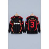 North Babıl Efsane Nostaljik Maldini Uzun Kollu Forma - 2XL - Siyah