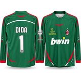 North Babıl Efsane Nostaljk Milan Uzun Kollu Dida Kaleci Forma - XL - Haki
