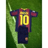 North Babıl Nostaljik Barcelona Messi Çocuk Forma - 12 - 13 Yaş - 220-Bordo