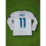 North Babıl Nostaljik Real Madrid Final Kyiv Uzun Kollu Bale Forma - 2XL - 01-Beyaz