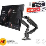 North Bayou Ergoflex Nb F160 Çift Kol Monitör Standı