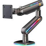 North Bayou F6 Gaming 1 Adet Monitör Takılabilen, 32" - 60" Uyumlu, Rgb Aydınlatma, Kablo Kanall�
