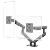 North Bayou NB A5C Ergonomic 17-32 inch Çift Kol 2-9 kg Kapasiteli Yeni Nesil Profosyonel Monitör Standı (Siyah)