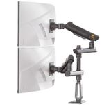 North Bayou NB D9C Ergonomic 27-50 inch Çift Kol 2-15 kg Profosyonel Gaming Monitör Standı