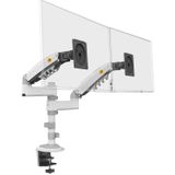North Bayou NB H180 Ergonomic Profosyonel 17-35 inch Monitör Standı 2026 Versiyon (Beyaz)