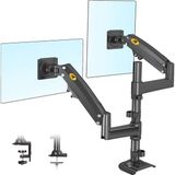 North Bayou NB H180 Ergonomic Profosyonel 17-35 inch Monitör Standı 2026 Versiyon (Matte Charcoal)