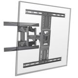 North Bayou NB P6 LCD LED 40–80 inch Uyumlu Ultra Ince Hareketli TUV Sertifikalı Tv Askı Aparatı