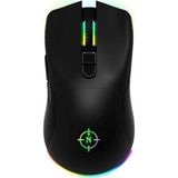 North Game Over Rgb Wireless Kablosuz Şarjlı 10.000 Dpı Profesyonel Gaming Oyuncu Mouse - Siyah