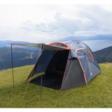 North Pacific Çift Katmanlı Çadır 2 Kişilik Su Geçirmez ve Nefes Alabilen 245x175x195 cm - Füme