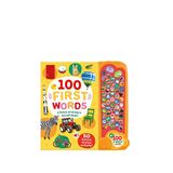North Parade Publishing 100 First Words 50 Button Photo Sesli Çocuk Kitabı