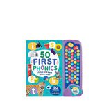 North Parade Publishing 50 First Phonics 50 Button Photo Sound Book Yabancı Dil Sesli Çocuk Kitabı