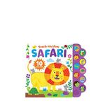 North Parade Publishing Touch Feel Safari Sesli Çocuk Kitabı
