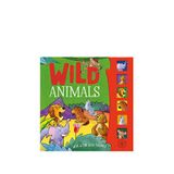 North Parade Publishing Wild Animals 6 Button Sound Book Yabancı Dil Sesli Çocuk Kitabı