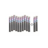 NORTH PLAS PLASTİK KAYNAK ELEKTROT- PA DAR SİYAH 10+2 PAKET