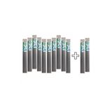NORTH PLAS PLASTİK KAYNAK ELEKTROT - PE GENİŞ SİYAH 10+2 PAKET
