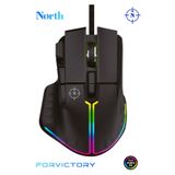 North Ragnarok Rgb 12.800 Dpı 400 Ips 50g Pmw3389 Makrolu Gaming Oyuncu Mouse