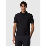 North Sails Ocean Active regular Fit Uv Korumalı Kısa Kollu Polo Yaka Erkek Tişört - Koyu Gri Melanj