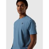 North Sails Ocean Active Regular Fit Uv Korumalı Quick Dry Pamuklu Erkek Bisiklet Yaka Tişört - XL - Indigo - Mavi Melanj