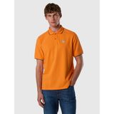 North Sails Regular Fit %100 Pamuk Kısa Kollu Erkek Polo Yaka Tişört - Açık Turuncu
