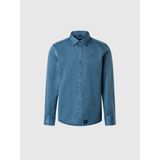 North Sails Regular Fit Ocean Outdoor Erkek Uzun Kollu Nefes Alabilir Gömlek - Denim - 2XL