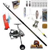 North Star 360CM 50-150GR Oslo Shark 6000 Profesyonel Surf Sazan Kıyı Olta Takımı Seti