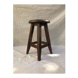 North Wooding Ahşap Bar Tipi Tabure 60 Cm (ceviz)