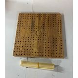 Northanka 6 mm Motif Tahtası MDF Malzeme ile 29x29 cm Bambu Çubuklar ile 20 Adet