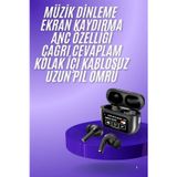 Northcity 2.Nesil Pro Ekranlı Kablosuz Bluetooth Kulaklık - ANC, Sesli Görüşme ve Spor Modu