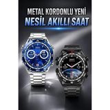 Northcity 2024 Akıllı Saat: Sağlık Takibi, Nabız Ölçer ve Uyku Izleyici - Açık Siyah - 49 mm - Standart