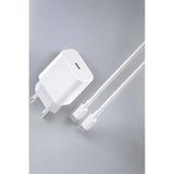 Northcity 25W USB-C Hızlı Şarj Adaptör ve Type-C to Lightning Kablosu - iOS Uyumlu iPhone 15/15 Pro Max